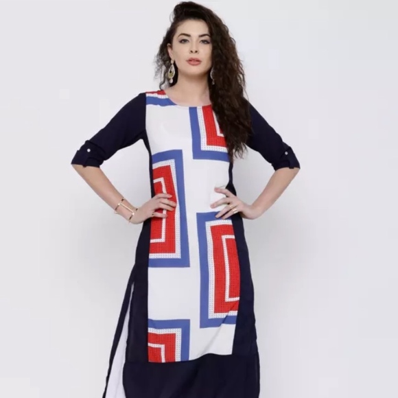 vishudh black printed maxi dress